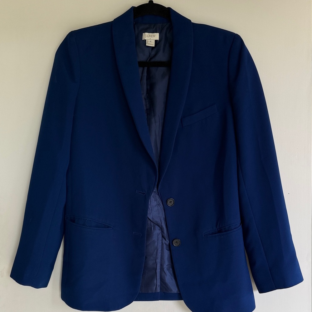 J. Crew Royal Blue Blazer